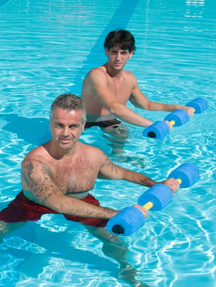 Aqua-gym en groupe